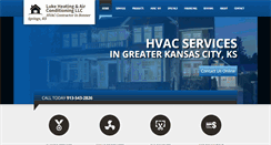 Desktop Screenshot of lukeheatingairconditioning.com